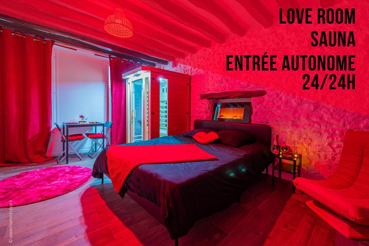Étampes Love Room - Sauna - Secret Suite Au Calme المظهر الخارجي الصورة